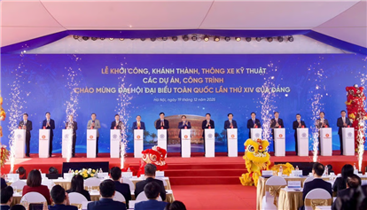 LỄ KHỞI CÔNG KHÁNH THÀNH ĐỒNG LOẠT CÁC CÔNG TRÌNH TRỌNG ĐIỂM CHÀO MỪNG ĐẠI HỘI ĐẠI BIỂU TOÀN QUỐC LẦN THỨ XIV CỦA ĐẢNG - 19/12/2025